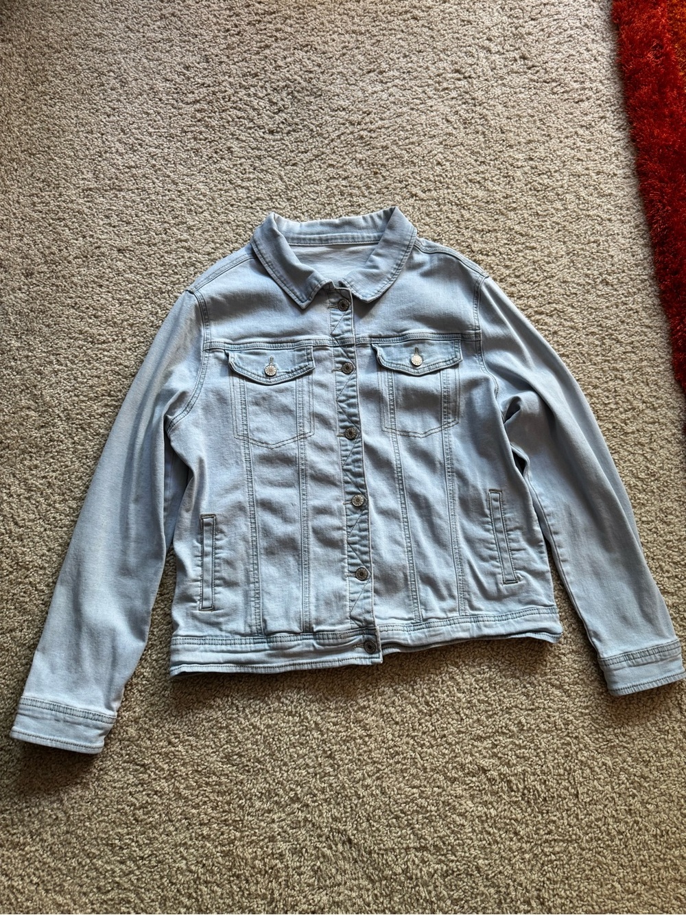 Light Blue Women's Denim Jacket
